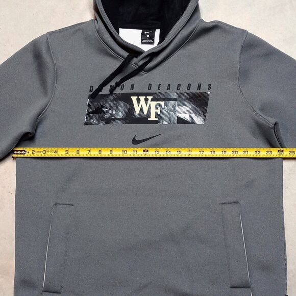 Nike Wake Forest Demon Deacons On-Field Sideline Hoodie Sweatshirt - Size Large - Picture 10 of 11